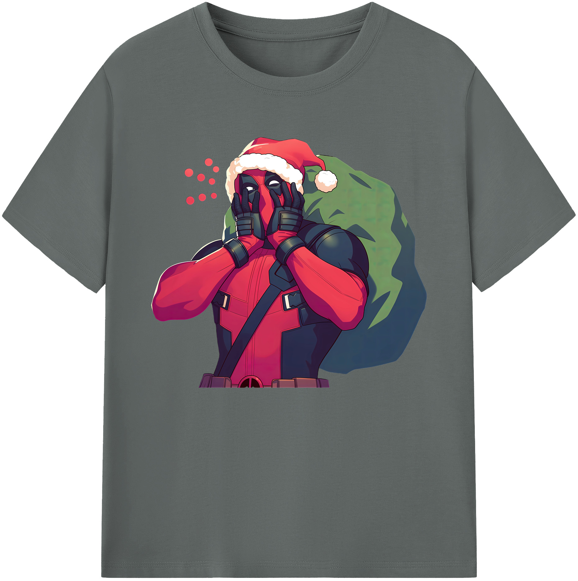 （画像用） Deadpool デッドプール 綿100％ メンズ半袖Tシャツ｜肌触りやわらか＆通気性